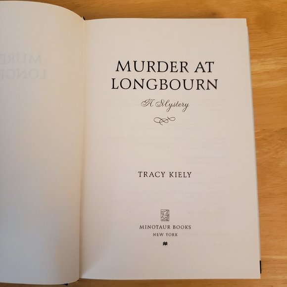 Murder at Longbourn: A Mystery by Tracy Kiely (hardcover) - Picture 6 of 8